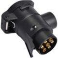 Anhänger-Steckdosen-Konverter, Adapter 13 7 Adapter Caravane-Adapter 7 13 7-poliger Anhängerstecker magt 12 v 7 auf 13-poliger