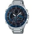 Smartwatch CASIO EDIFICE "ECB-900DB-1BER", silber (silberfarben), Smartwatches, Smartwatch, Solaruhr, Armbanduhr, Herrenuhr, Android, iOS, Stoppfunktion