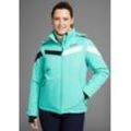 Skijacke MAIER SPORTS "Ski Jacke wattiert Damen" Gr. 40, grün (electric grün), Damen, Obermaterial: 100% Polyester, Jacken, bis Gr. 58 erhältlich