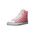 Sneaker ETHLETIC "White Cap Hi Cut" Gr. 36, rosa (strawberry pink p, just weiß), Obermaterial: 100% Baumwolle; Futter: 100% Baumwolle; Decksohle: 100% Baumwolle; Sohle: 100% Naturkautschuk, Schuhe Canvassneaker Sneaker high Sneakerboots, Fairtrade Produkt