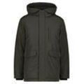 Winterjacke ALIFE & KICKIN "Herren NilasAK A", Herren, Gr. L, schwarz (coal schwarz), 100% Polyester, Jacken, robuste Jacke aus wasserabweisenden Material und insgesamt 6 Taschen