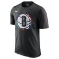 Brooklyn Nets Essential City Edition Nike NBA-T-Shirt für Herren - Schwarz