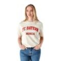 FC Bayern T-Shirt Classic Oversize - Off white - Damen