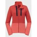 Fleecejacke SCHÖFFEL "Fleece Jacket Pelham L" Gr. 44, rosa (3090, rosa), Damen, Oberstoff Rumpf oben: 100% Polyester Oberstoff Rumpf unten: 100% Polyester, Jacken