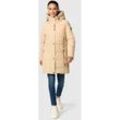 Winterjacke MARIKOO "Karumikoo XVI" Gr. XS, beige (sand) Damen Jacken mit großer Kapuze