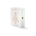 LED-Adventskalender - Braun