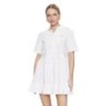 Tommy Jeans Poplin Tiered W - Kleid - Damen