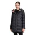 Winterjacke GIL BRET "Gil Bret mit Kapuze" Gr. 42, schwarz Damen Jacken