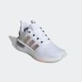 Sneaker ADIDAS SPORTSWEAR "RACER TR23" Gr. 40, weiß (cloud weiß, sandy pink metallic, carbon) Schuhe Design auf den Spuren des adidas NMD