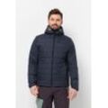 Funktionsjacke JACK WOLFSKIN "LAPAWA INS HOODY M" Gr. L (52), blau (night, blau) Herren Jacken