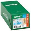 SPAX® Universalschrauben T40 Senkkopf Edelstahl A2 8 mm x 180 mm, 50 St.