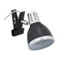 relaxdays Tischlampe schwarz