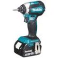 makita DTD153RTJ Akku-Schlagschrauber-Set 18,0 V, mit 2 Akkus