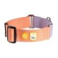 Woolly Wolf Halsband Color Block Martingale Salmon Pink Mix M