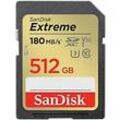 SanDisk Extreme SDXC-Karte 512 GB Schwarz, Gold