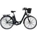 E-Bike ZÜNDAPP "Z510" Gr. 48, weiß (schwarz, türkis), E-Bikes, 48cm, 28 Zoll (71,12cm), Pedelec, Elektrofahrrad für Damen u. Herren