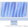 Apple iMac 24 Retina 4.5K (M4, 2024) 61 cm (24 Zoll) Blau Apple M4 10-Core CPU mit 4 Performance-Kernen und 6 Effizienz-Kernen 16 GB RAM 512 GB SSD Apple M4