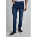 Slim-fit-Jeans BLEND "Jet Fit Jogg - NOOS" Gr. 30, Länge 30, blau (denim middle blau) Herren Jeans