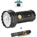 Olight Marauder Mini Leistungsstarke LED Taschenlampe mit 7000 Lumen 600 Meter Bundle