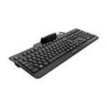 CHERRY SECURE BOARD 1.0 - Tastatur - mit NFC - Deutsch - Schwarz