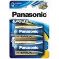 2 Panasonic Batterie Evolta Mono D 1,5 V