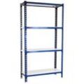 Simonrack Schwerlastregal SIMONCLICK 4 8435104960578 blau, weiß 90,0 x 40,0 x 150,0 cm