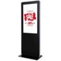 Showdown® Displays Digitales Totem abgerundet Infostele mit LED-Display 108,0 cm (43 Zoll)