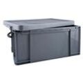 Really Useful Box Aufbewahrungsbox 64,0 l silber 71,0 x 44,0 x 31,0 cm