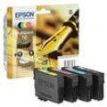 EPSON 16 / T1626 schwarz, cyan, magenta, gelb Druckerpatronen, 4er-Set