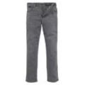 Gerade Jeans WRANGLER "Texas", Herren, Gr. 36, Länge 34, grau (revelation), Denim/Jeans, Obermaterial: 99% Baumwolle, 1% Elasthan, Basic, regular fit, Jeans