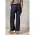 Weite Jeans CECIL Gr. 31, Länge 32, blau (rinsed wash) Damen Jeans 5-Pocket-Style