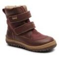 Winterboots BISGAARD "hannibal" Gr. 31, rot (bordeaux), Kinder, Textil, Leder, Schuhe, Snowboots, Winterstiefel, Kindergartenschuh mit TEX-Ausstattung