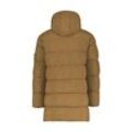 Steppjacke LERROS "LERROS Warm gefütterte Steppjacke mit abnehmbarer Kapuze", Herren, Gr. L, braun, 100% Polyester, Langarm, Jacken, Wasser_Wind_Atmung