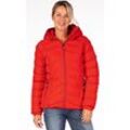 Steppjacke LPO "GILMOUR MELVILLE II Women", Damen, Gr. 36/38 (M), rot, 100% Polyester, sportlich, figurbetont, Jacken, auch in Großen Größen erhältlich