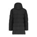 Steppjacke LERROS "LERROS Warm gefütterte Steppjacke mit abnehmbarer Kapuze", Herren, Gr. L, schwarz, 100% Polyester, Langarm, Jacken, Wasser_Wind_Atmung