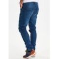 Slim-fit-Jeans BLEND "JET" Gr. 36, Länge 32, blau (denim mid blau) Herren Jeans