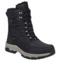 Winterboots JOSEF SEIBEL "Davos 52", Damen, Gr. 42, schwarz, Lederimitat, Textil, unifarben, casual, Schuhe, Snowboots, Winterboots, Stiefel mit TEX-Ausstattung