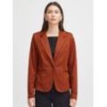 Ichi Jackenblazer Damen gemustert, terra