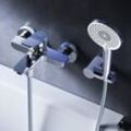 AM.PM FXA15000 Wannenarmatur mit Handbrause und Halter X-Joy Mischbatterie Badewanne W