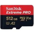 SanDisk Extreme Pro 512GB 200 MB/s micro SDXC UHS-I, U3,