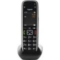 Gigaset E720HX DECT, GAP, Bluetooth® Schnurloses Telefon analog Babyphone, Bluetooth, Freisprechen, für Hörgeräte kompatibel, inkl. Mobilteil, Optische