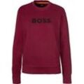 Sweatshirt BOSS ORANGE "C_Elaboss_6" Gr. XS, rot (open 648) Damen Sweatshirts mit Rundhalsausschnitt