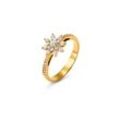 Tchibo 585 Gold-Ring mit 31 Brillanten - Gold - Gr.: 18