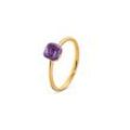 585 Gold Ring Amethyst - Lila - Gr.: 18