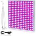 45W led Pflanzenlampe Innengarten Pflanze Wachsen Licht Multiple Spektrum 225 LEDs Grow Light Panel ( Blau+Rot, Quadrat) - Froadp