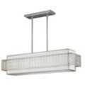 Elstead - Kenney - 5 Light Ceiling Island Kronleuchter Anhänger Bar Light Silver, E27