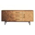 Sideboard "Parquetta" - Holzart: Kernbuche