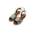 Sandale DOGO "Damen Hazel To the Beach Vegan Damen Sandalen/ Sandaletten /" Gr. 40, Normalschaft, blau, Damen, Lederimitat, Schuhe, Vegan