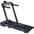 Laufband CHRISTOPEIT SPORT "TM 3000S", schwarz, LaufbänderB:75cm H:120cm L:153cm, bis max. 16 km/h, klappbar, B:75cm H:120cm L:153cm