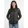 Steppjacke FRIEDA & FREDDIES "Fake Down Jacket / Judy", Damen, Gr. 36, grün (olivgrün), 100% Polyamid, casual, regular fit, ohne Ausschnitt, Langarm, Jacken, mit Reißverschluss